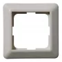Plaque murale/cache-interrupteur Vivolink 1845601 argent