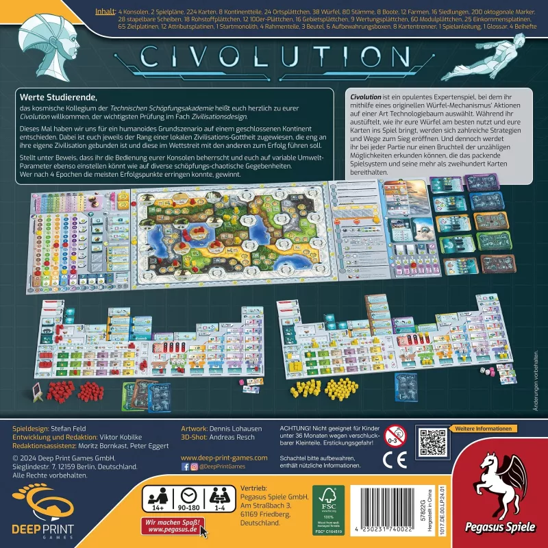 Civolution, jeu de société