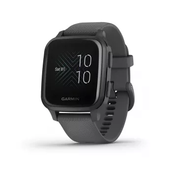 Garmin Venu SQ Smartwatch - Slate Grey with Aluminum Bezel