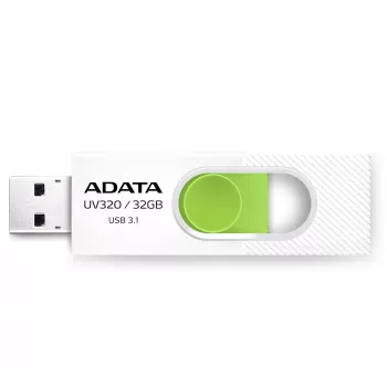 Clé USB ADATA UV320 32 Go USB Type-A 3.2 Gen 1 (3.1 Gen 1) verte, blanche