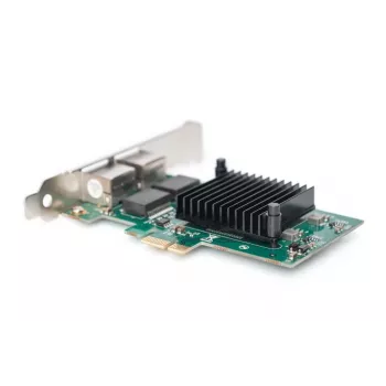 Carte Ethernet PCI Express Digitus DN-10132 2 ports