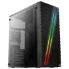 Boîtier Aerocool Streak Midi Tower noir