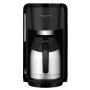 Cafetière à filtre Rowenta Milano Thermo CT 3818, 10 tasses, noir/acier inoxydable