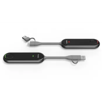 Transmetteur AV Yealink PA20 — connectivité HDMI et USB, noir