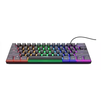 Clavier Trust GXT 867 Acira gaming USB QWERTY US anglais noir