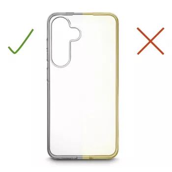 Coque de téléphone Hama 00019654 Always Clear pour Samsung Galaxy A36 5G, transparente