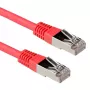 ACT IB5000 câble réseau Cat6a S/FTP PiMF, 0,5 m, rouge