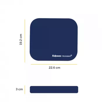 Fellowes Microban bleu