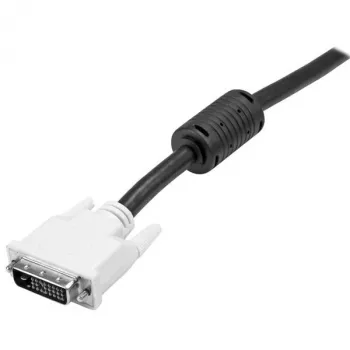 Câble DVI-D Dual Link StarTech.com 3 m – M/M, 3 m, DVI-D, DVI-D, mâle, mâle, noir, blanc