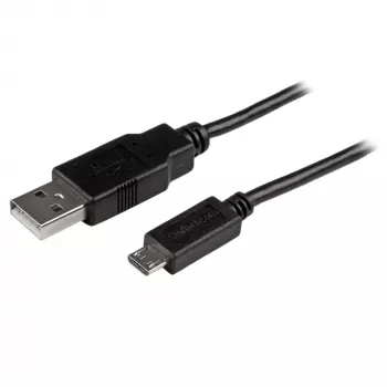 Câble Micro-USB StarTech.com – M/M – 2 m, 2 m, USB A, Micro-USB B, USB 2.0, 0,48 Gbit/s, noir