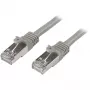 StarTech.com Câble patch Cat6 - Blindé (SFTP) - 0,5 m, Gris