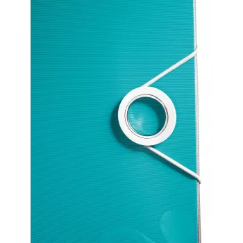 Classeur à levier Leitz Active PP WOW A4/80 mm, A4, Polyfoam, turquoise, 500 feuilles, 80 g/m², 8,2 cm