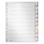Intercalaires vierges Leitz 43700000 polypropylène (PP) gris