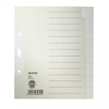 Intercalaires Leitz, A5, 170 mm, 200 mm, 1 pièce
