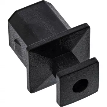 Capuchon anti-poussière InLine pour USB-B femelle, noir, 50 pcs