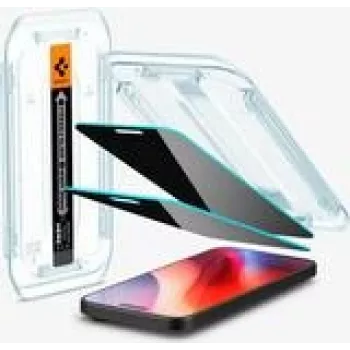 Spigen GLAS.TR ”EZ FIT” lot de 2 iPhone 16 Pro Max / 17 Pro Max confidentialité