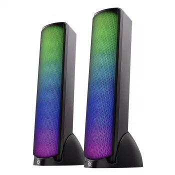 Enceintes PC Defender Skypulse 2.0, 60 W, Bluetooth, RGB