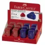 Taille-crayon Faber-Castell 182711 bleu rouge