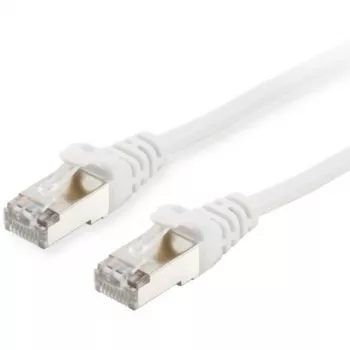 Equip 635513 Lot de câbles patch Cat.6 S/FTP LSZH, RJ-45, 0,25 m, blanc, 100 pièces