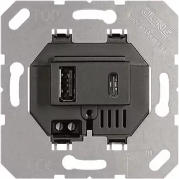 Chargeur USB Jung USB15CASW (USB15CASW)