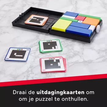 Rubik’s Cube Gridlock jeu, le jeu de puzzle de résolution de problèmes inspiré du casse-tête classique fidget toy, pour adultes et enfants à partir de 7 ans
