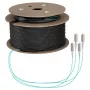 Câble trunk EFB U-DQ(ZN)BH OM3 4G (1x4) SC-SC 190 m Dca LSZH
