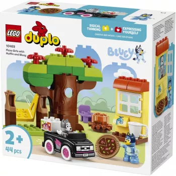 LEGO DUPLO Bluey 10469 Muffin et la pizzeria de Bluey (44 pièces)