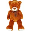 Madej 001773 Peluche Ours en Peluche avec Nœud 100 cm Marron
