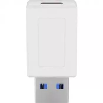 Adaptateur de câble Goobay 55225 USB-C USB 3.0 Type-A blanc