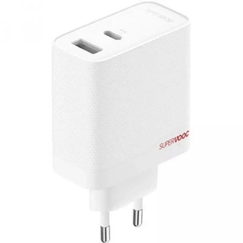Adaptateur secteur OnePlus 80W Type-C + Type-A