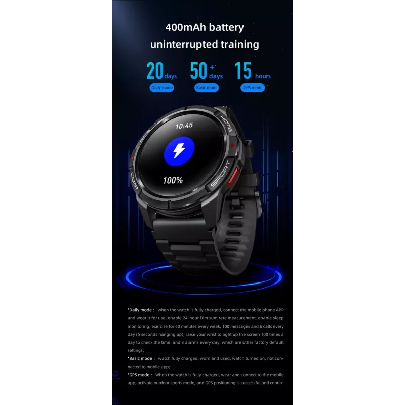 Montre connectée Mibro GS Active (gris)