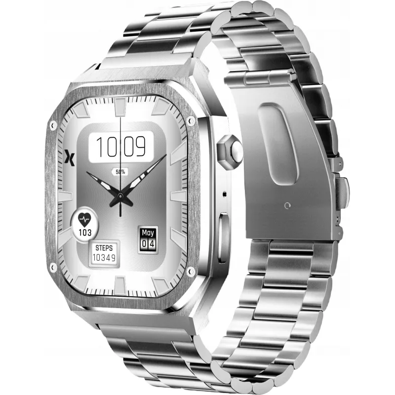 Montre connectée MaxCom FW65 Iron S argent