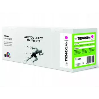 Toner pour Brother TN248XLM TB-TN248XLMN 100 % neuf magenta
