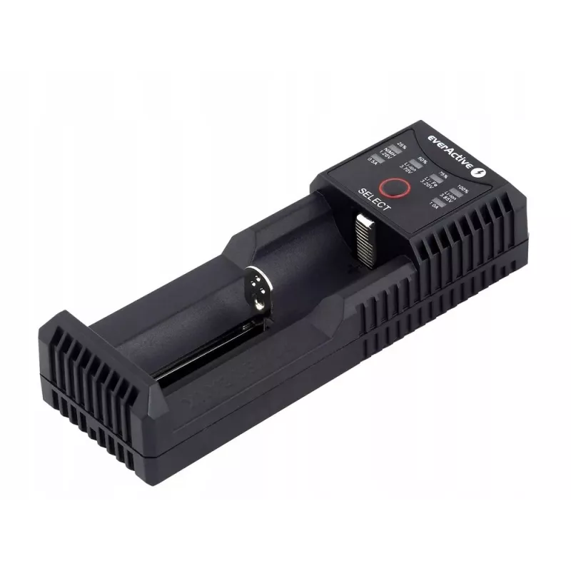 Chargeur de piles universel everActive UC-100C avec fonction power bank, USB-C