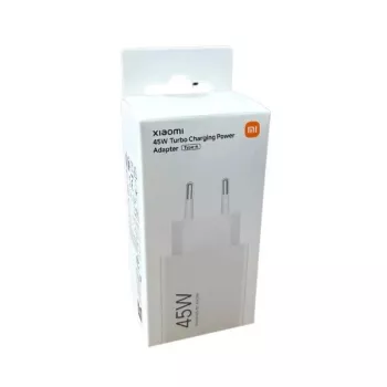 Xiaomi BHR07SLEU 45W Turbo Charging power adapter, USB-A, HyperCharge, EU plug, White