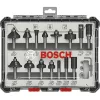 Bosch 2 607 017 472 Router Bit Set, 15 Pieces, 8 mm Shank