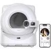 Litière pour chat autonettoyante Petkit Purobot Ultra avec caméra IA, blanc
