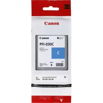 Cartouche d'encre Canon PFI-030C 1 pièce(s) originale cyan