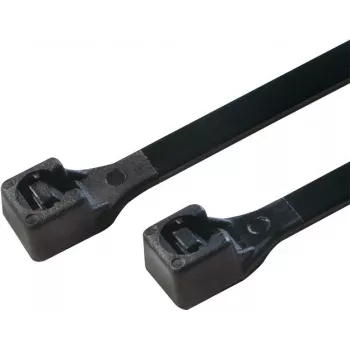 LOGILINK - Set of 100 pcs ties length 30cm, black (KAB0004B)