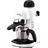 Machine à expresso blanche et noire CD1011