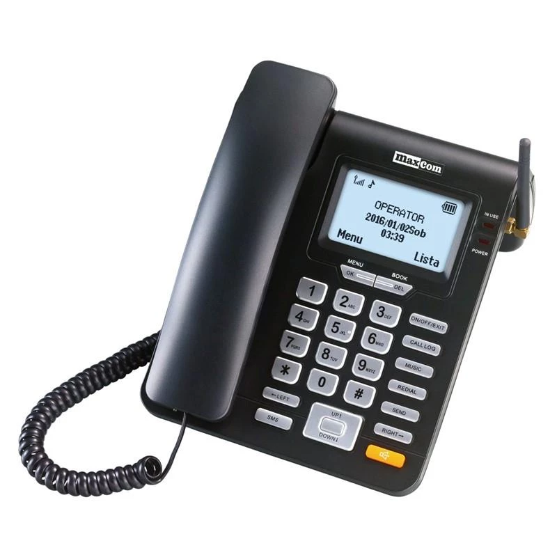 Téléphone de bureau 2G Maxcom Mm28D Business