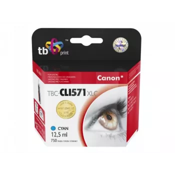 Ink for Canon CLI-571XL TBC-CLI571XLC CY 100% new