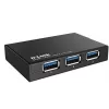 Hub USB D-Link DUB-1340 Noir