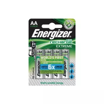 Energizer ACCU Recharge Extreme accus NiMH AA 2300mAh lot de 4