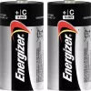 Piles alcalines Energizer C Power, lot de 2