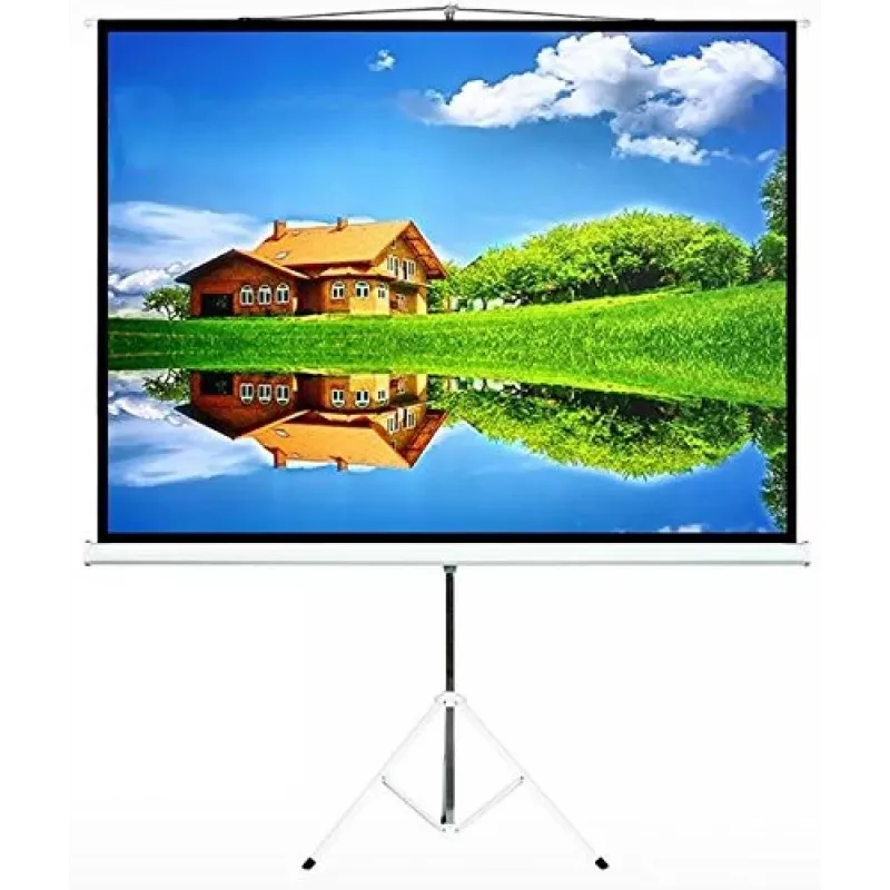 Maclean MC-536 Projection Screen with Tripod, 72 inch, 4:3