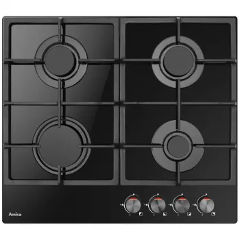 Gas plate AMICA PGCA 6100 APB, 4 heating zones, mechanical control