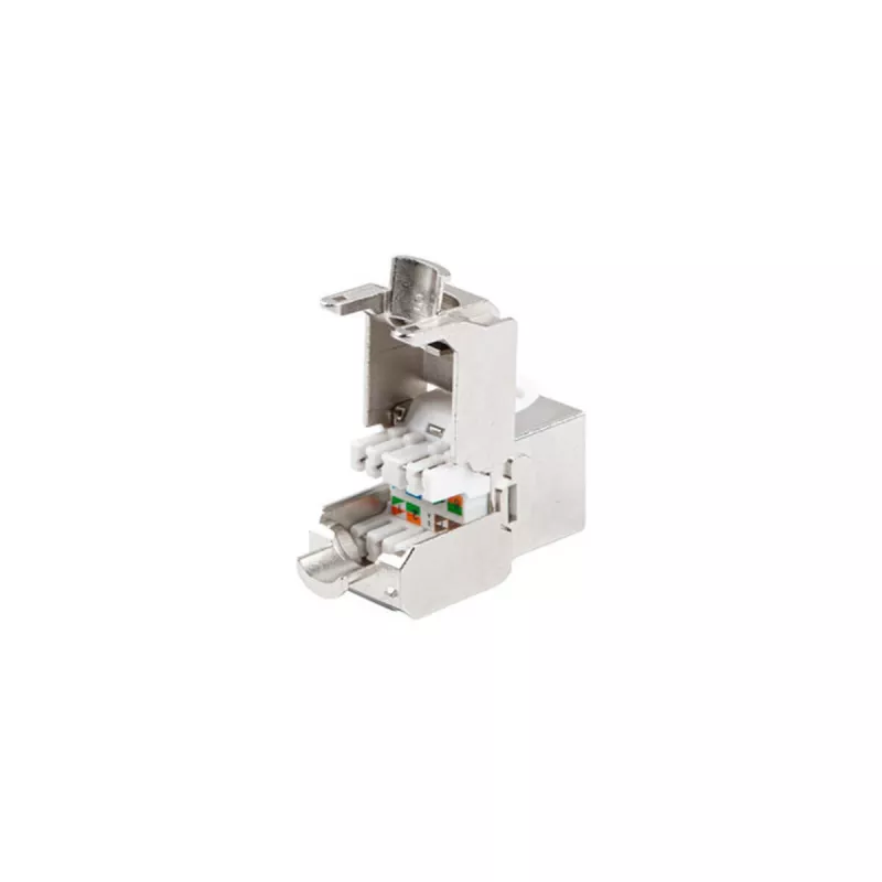 Module Keystone Lanberg KSF7-2000 plat acier inoxydable