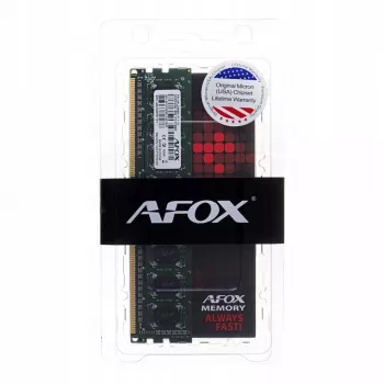 Module mémoire AFOX DDR3 8G 1600 UDIMM 8 Go 1600 MHz LV 1,35 V (AFLD38BK1L) - 8 Go - DDR3