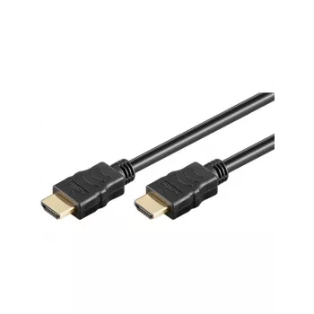 Câble HDMI haute vitesse avec Ethernet Goobay 61163, HDMI mâle (type A) vers HDMI mâle (type A), HDMI vers HDMI, 10 m
